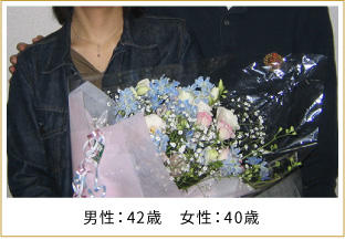 2007年ご成婚 男性33歳 女性29歳