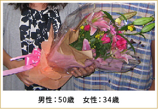 2009年ご成婚 男性33歳 女性31歳