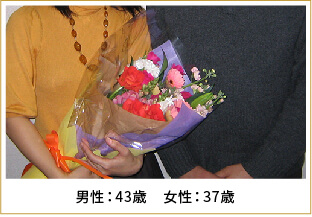 2009年ご成婚 男性33歳 女性31歳