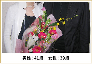 2011年ご成婚 男性33歳 女性29歳