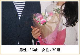 2014年ご成婚 男性36歳 女性30歳