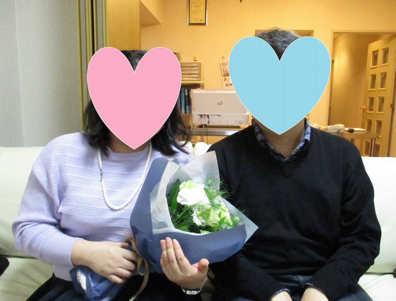 ご自分達のペースで結婚迄辿り着かれたお二人