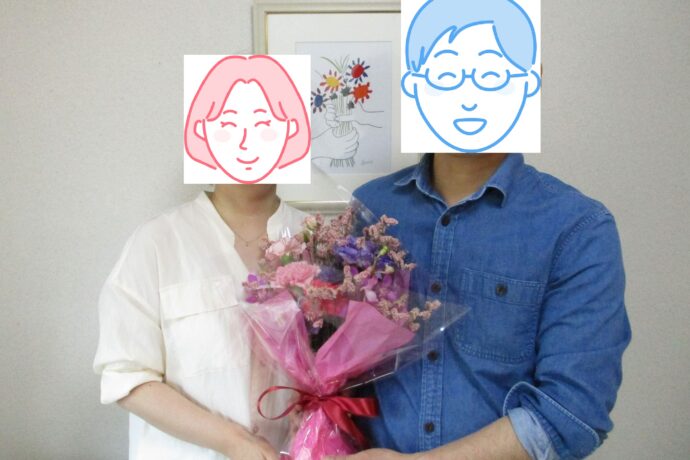 2人で伺って報告出来てとても嬉しかったです。 両親への挨拶も済み、来月には引っ越しです。