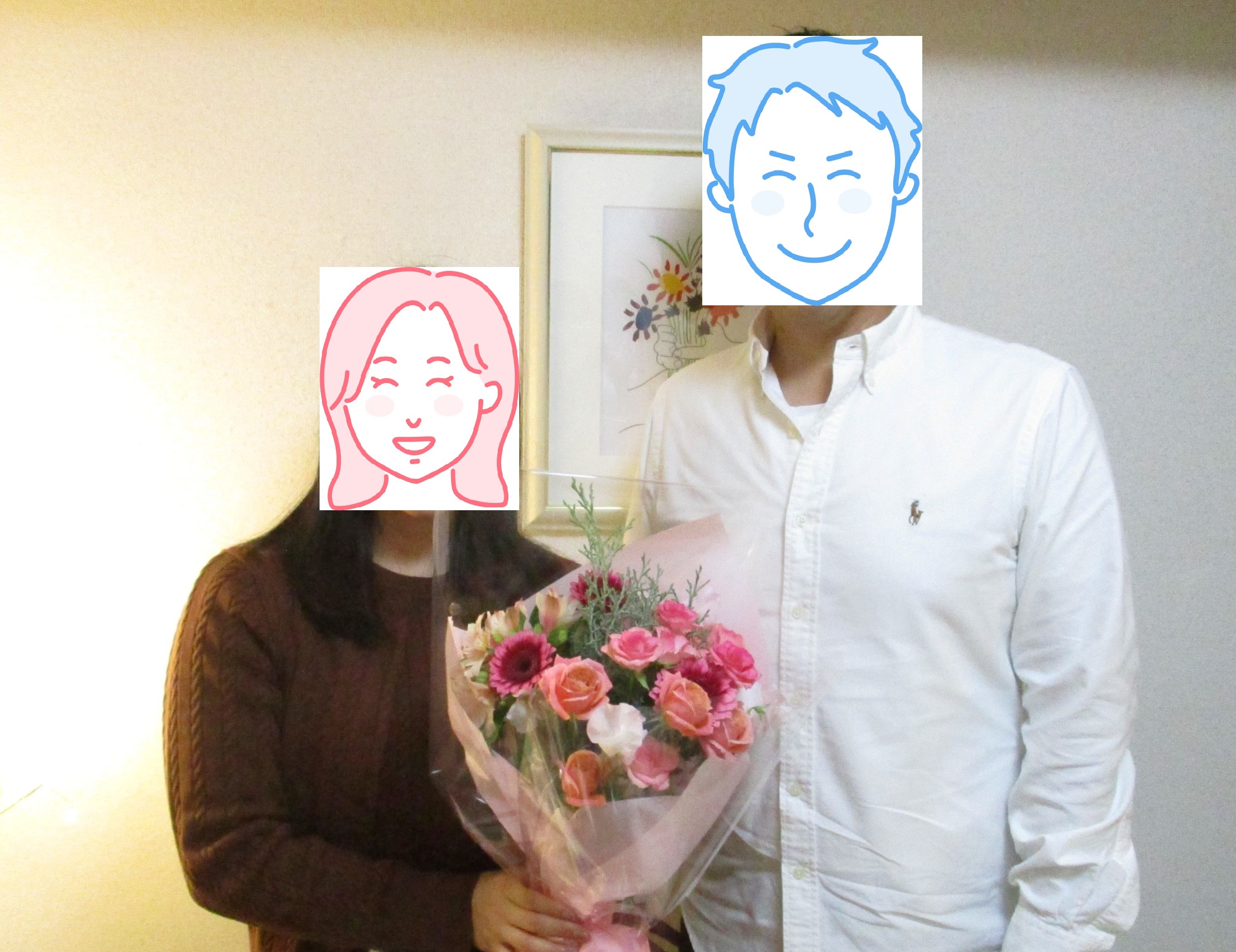 お相手の仕事の都合もあり定期的に会えなくても、寛容に受け止めながらこの日を迎えました！